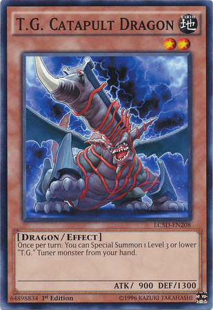 T.G. Catapult Dragon [LC5D-EN208] Common - Doe's Cards