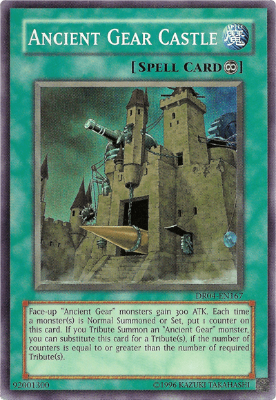 Ancient Gear Castle [DR04-EN167] Super Rare - Doe's Cards