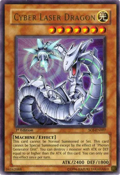 Cyber Laser Dragon [SOI-EN007] Ultra Rare - Doe's Cards