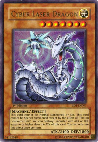 Cyber Laser Dragon [SOI-EN007] Ultra Rare - Doe's Cards