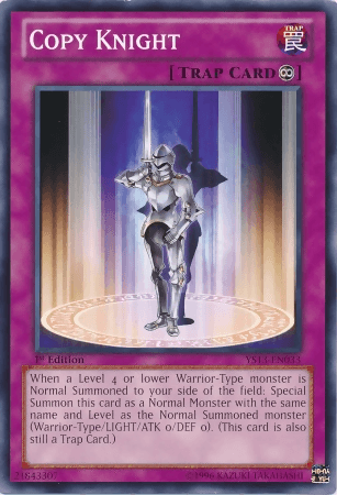 Copy Knight [YS13-EN033] Common - Doe's Cards