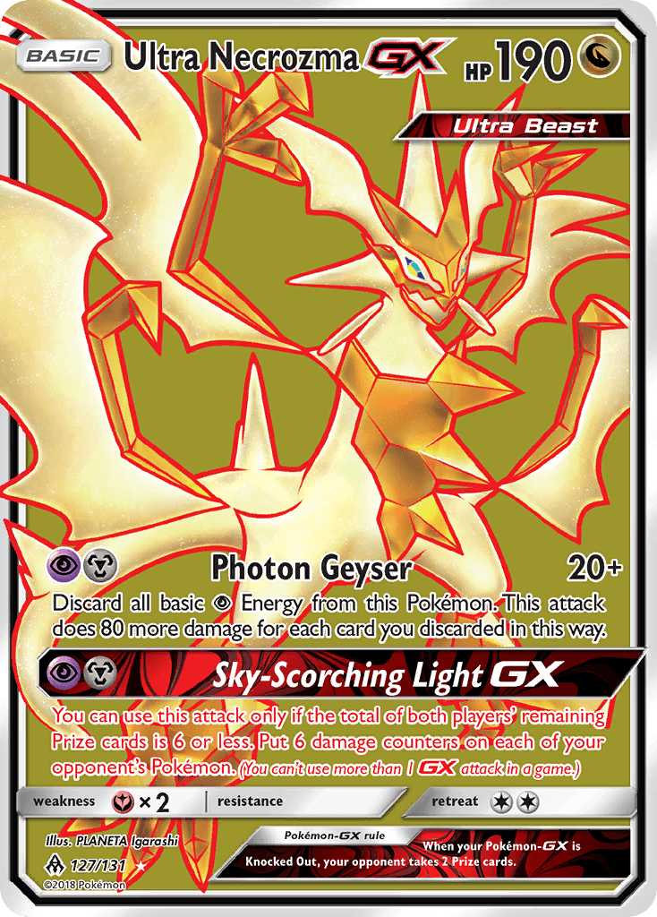 Ultra Necrozma GX (127/131) [Sun & Moon: Forbidden Light] - Doe's Cards