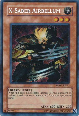 X-Saber Airbellum [HA01-EN011] Secret Rare - Doe's Cards