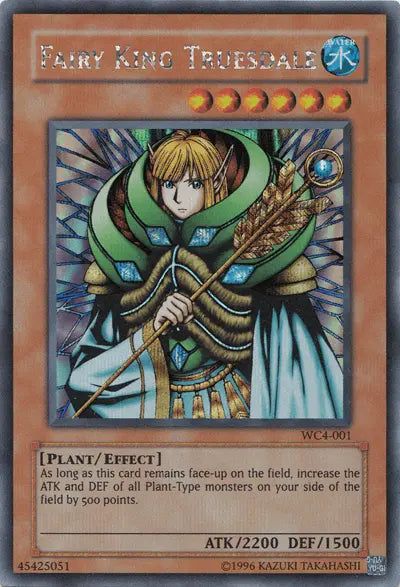 Fairy King Truesdale [WC4-001] Super Rare - Doe's Cards