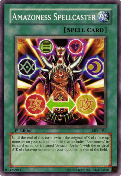 Amazoness Spellcaster [MFC-084] Common - Doe's Cards