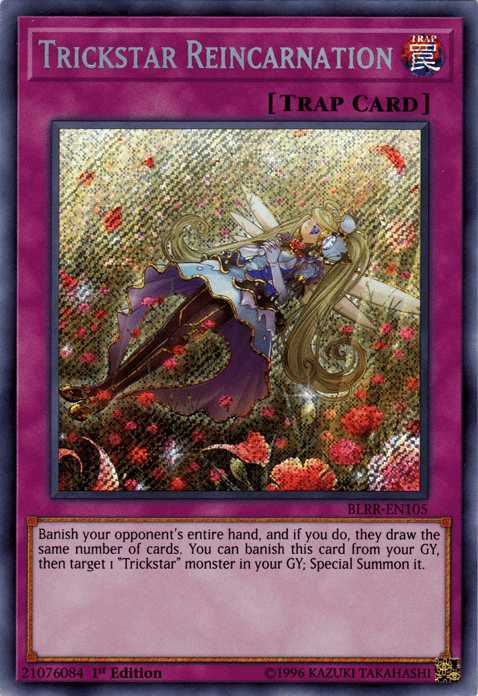 Trickstar Reincarnation [BLRR-EN105] Secret Rare - Doe's Cards