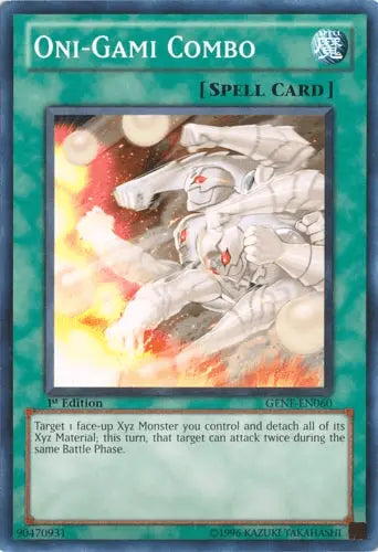 Oni-Gami Combo [GENF-EN060] Common - Doe's Cards