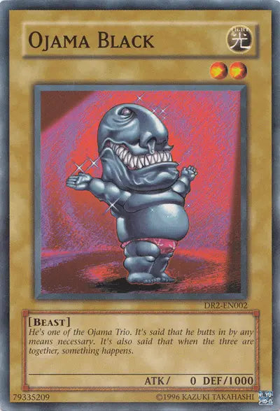 Ojama Black [DR2-EN002] Common - Doe's Cards