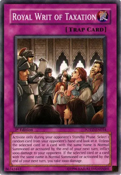 Royal Writ of Taxation [POTD-EN054] Common - Doe's Cards