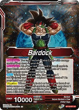 Bardock // SS Bardock, the Legend Awakened (Uncommon) (BT13-001) [Supreme Rivalry] - Doe's Cards