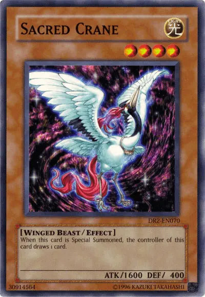 Sacred Crane [DR2-EN070] Common - Doe's Cards