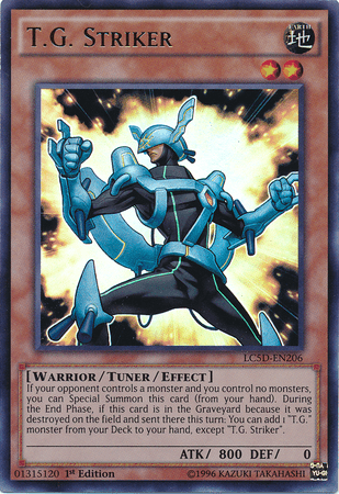 T.G. Striker [LC5D-EN206] Ultra Rare - Doe's Cards