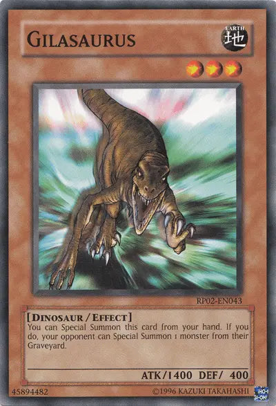 Gilasaurus [RP02-EN043] Common - Doe's Cards