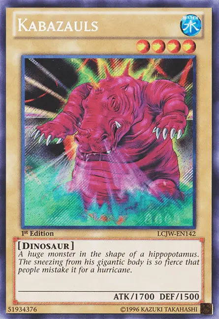 Kabazauls [LCJW-EN142] Secret Rare - Doe's Cards