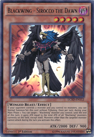 Blackwing - Sirocco the Dawn [LC5D-EN112] Ultra Rare - Doe's Cards