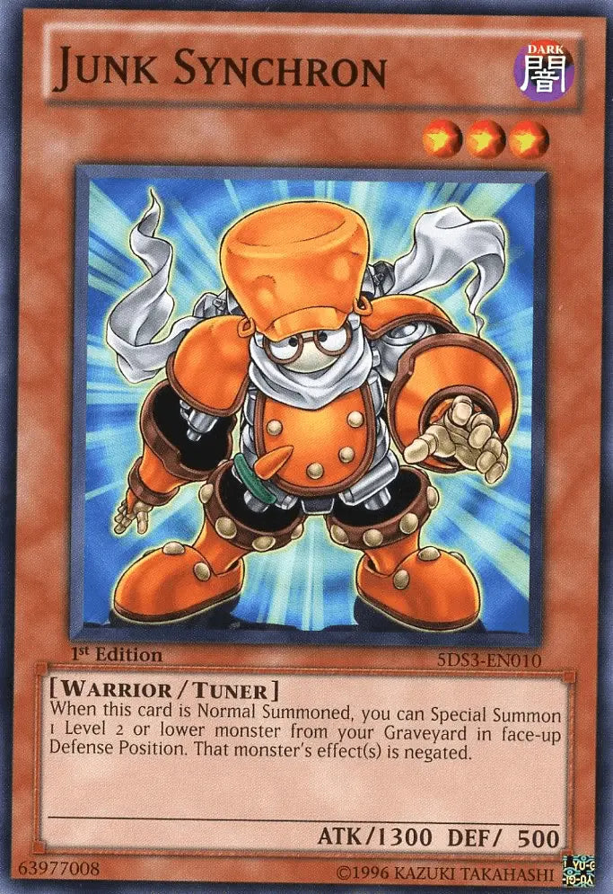 Junk Synchron [5DS3-EN010] Common - Doe's Cards