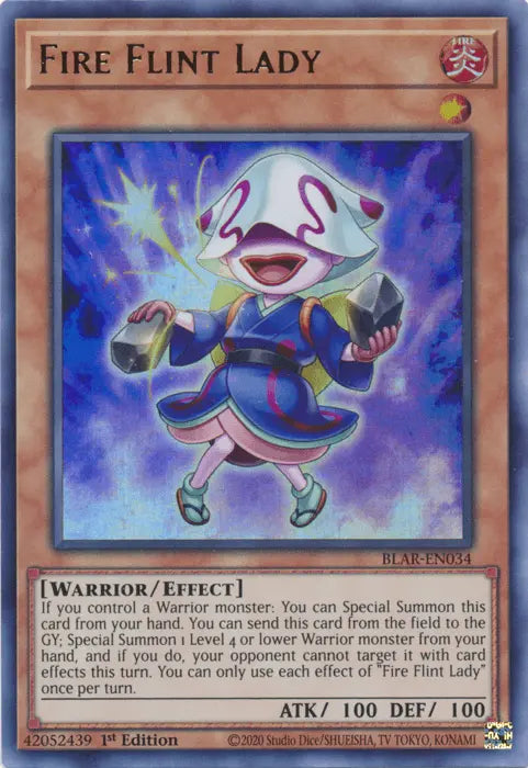 Fire Flint Lady [BLAR-EN034] Ultra Rare - Doe's Cards