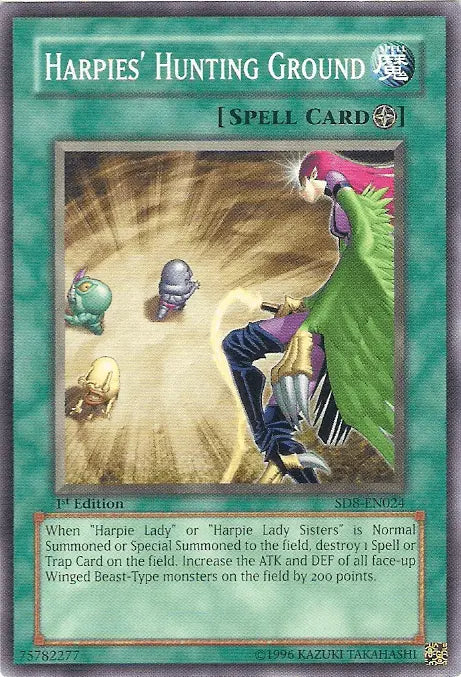 Harpies' Hunting Ground [SD8-EN024] Common - Doe's Cards