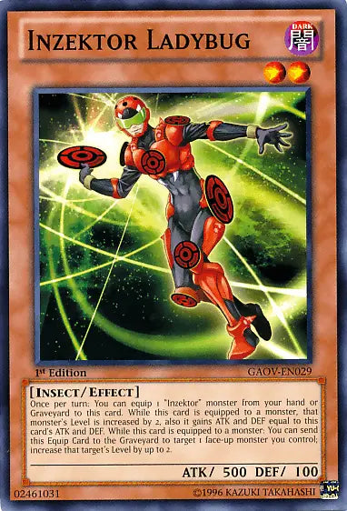 Inzektor Ladybug [GAOV-EN029] Common - Doe's Cards