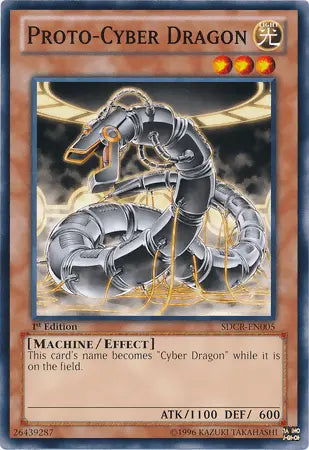 Proto-Cyber Dragon [SDCR-EN005] Common - Doe's Cards