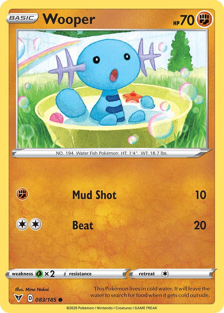 Wooper (083/185) [Sword & Shield: Vivid Voltage] - Doe's Cards