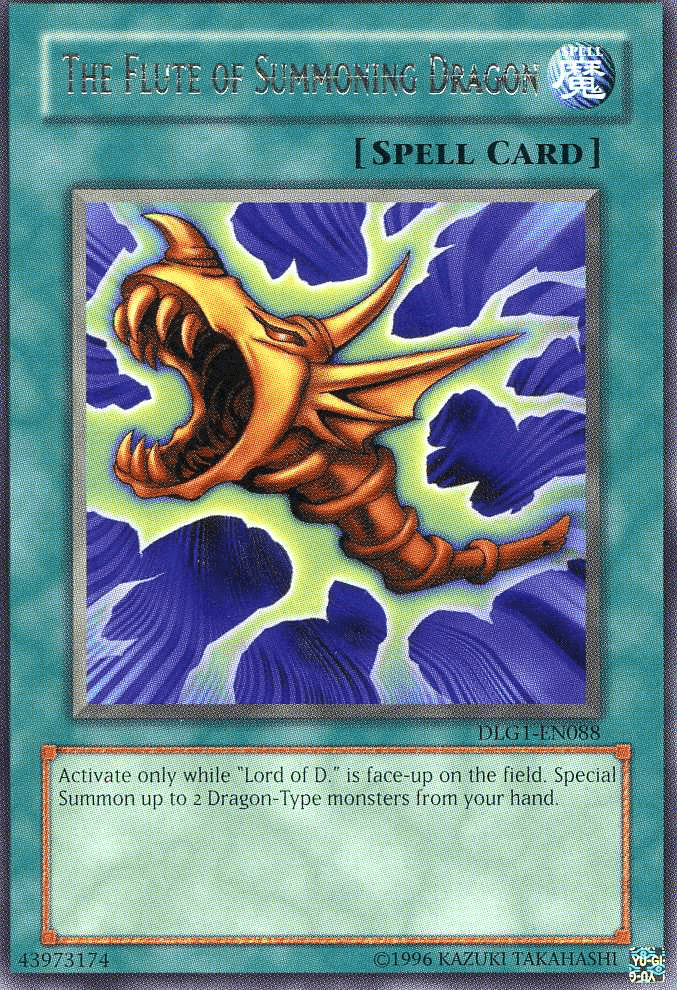 The Flute of Summoning Dragon [DLG1-EN088] Rare - Doe's Cards