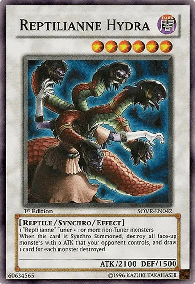 Reptilianne Hydra [SOVR-EN042] Super Rare - Doe's Cards