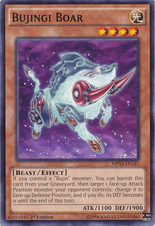 Bujingi Boar [MP14-EN147] Common - Doe's Cards