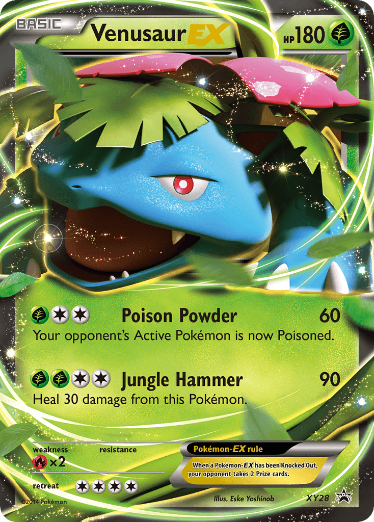 Venusaur EX (XY28) [XY: Black Star Promos] - Doe's Cards