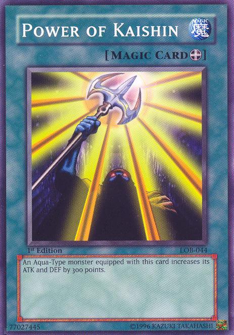 Power of Kaishin [LOB-044] Common - Doe's Cards