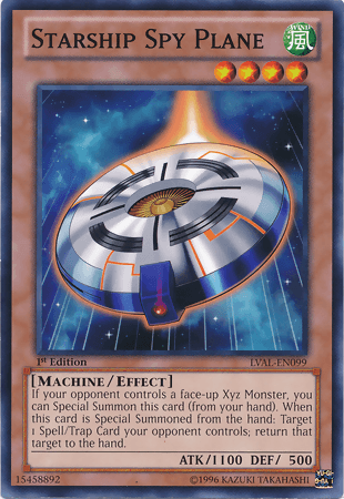 Starship Spy Plane [LVAL-EN099] Common - Doe's Cards