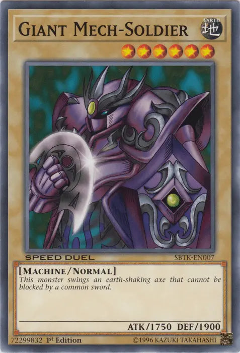 Giant Mech-Soldier [SBTK-EN007] Common - Doe's Cards