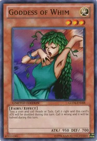 Goddess of Whim [GLD4-EN008] Common - Doe's Cards