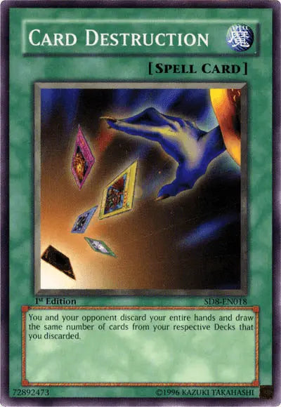Card Destruction [SD8-EN018] Common - Doe's Cards