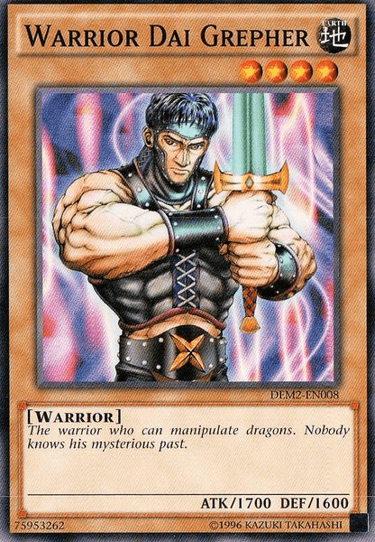 Warrior Dai Grepher [DEM2-EN008] Common - Doe's Cards