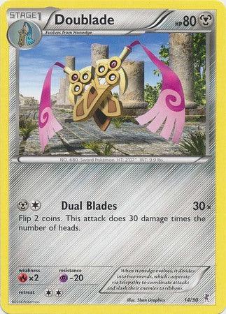 Doublade (14/30) [XY: Trainer Kit - Bisharp & Wigglytuff] - Doe's Cards