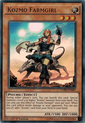 Kozmo Farmgirl [CORE-EN082] Ultra Rare - Doe's Cards