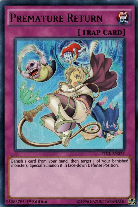 Premature Return [TDIL-EN077] Ultra Rare - Doe's Cards