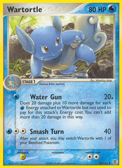 Wartortle (50/112) [EX: FireRed & LeafGreen] - Doe's Cards