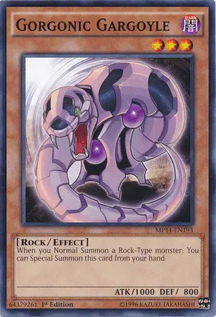 Gorgonic Gargoyle [MP14-EN193] Common - Doe's Cards