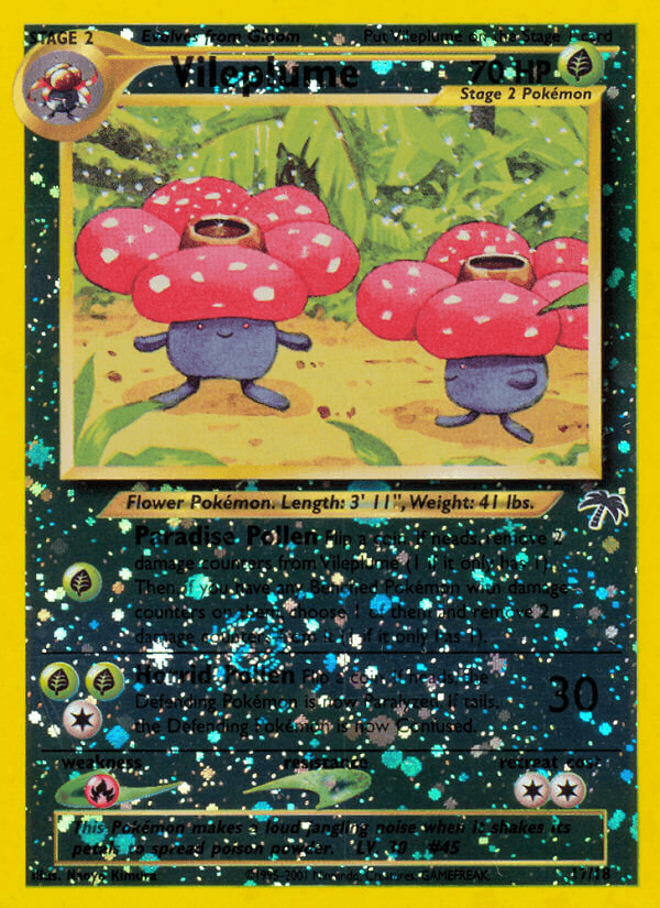 Vileplume (17/18) [Southern Islands] - Doe's Cards