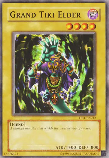 Grand Tiki Elder [DB1-EN213] Common - Doe's Cards