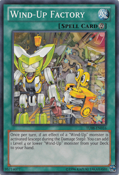 Wind-Up Factory [TU08-EN016] Common - Doe's Cards