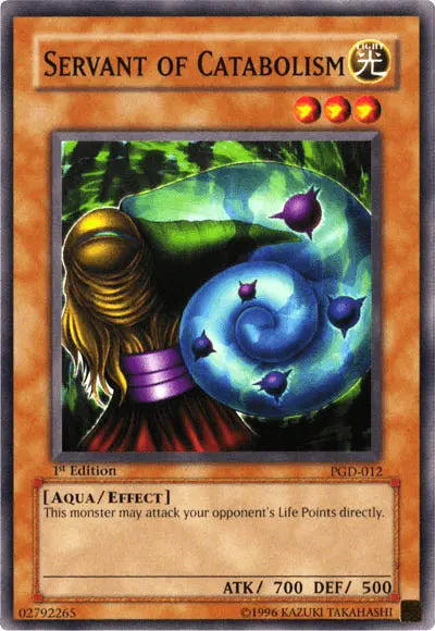 Servant of Catabolism [PGD-012] Common - Doe's Cards