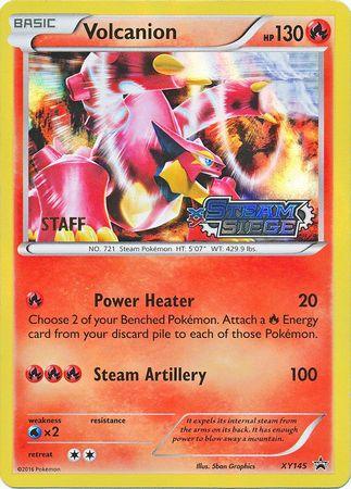 Volcanion (XY145) (Staff) [XY: Black Star Promos] - Doe's Cards