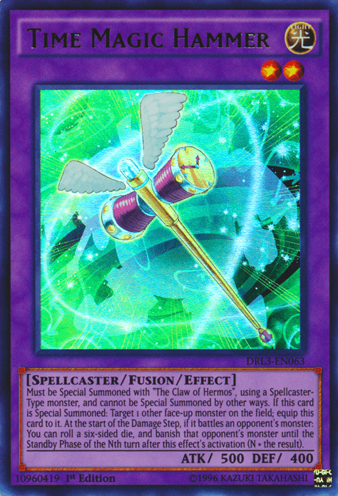 Time Magic Hammer [DRL3-EN063] Ultra Rare - Doe's Cards