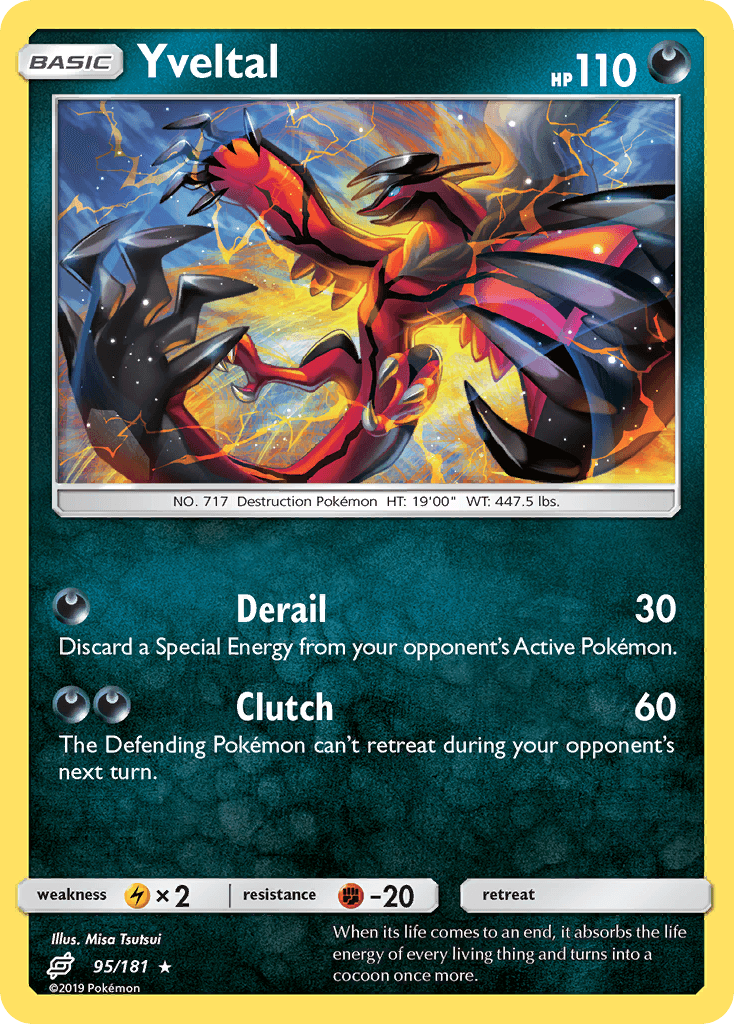 Yveltal (95/181) [Sun & Moon: Team Up] - Doe's Cards