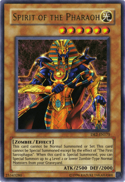 Spirit of the Pharaoh [DR2-EN175] Ultra Rare - Doe's Cards