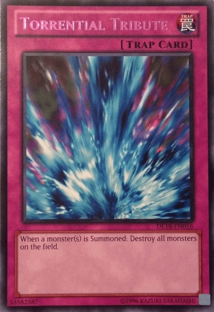 Torrential Tribute (Purple) [DL18-EN016] Rare - Doe's Cards