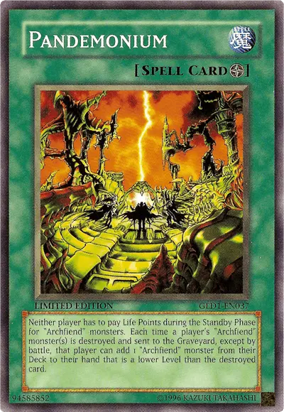 Pandemonium [GLD1-EN037] Common - Doe's Cards